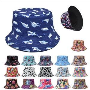 All Printed Beach Sun Shade Fisherman Bucket Hat